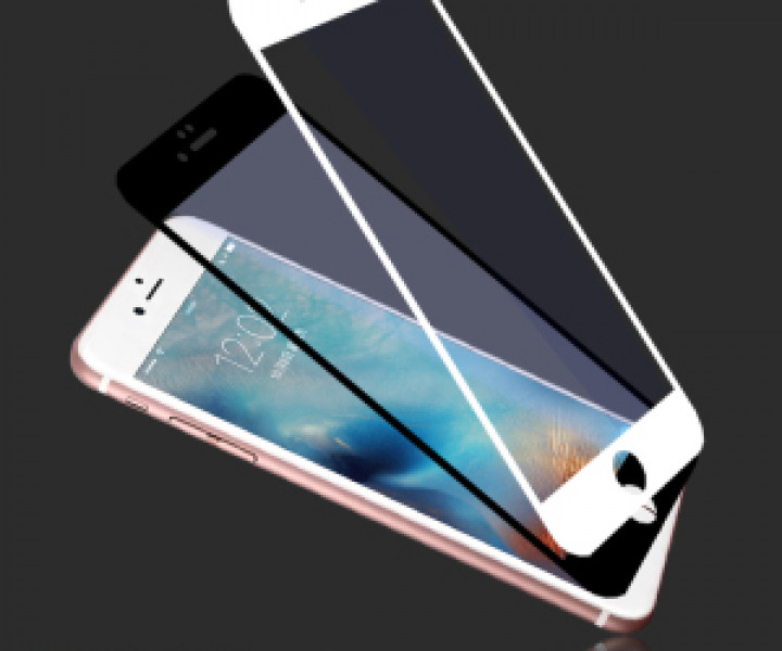 Защитное стекло Baseus 3D Silk Screen для iPhone 7 Plus White